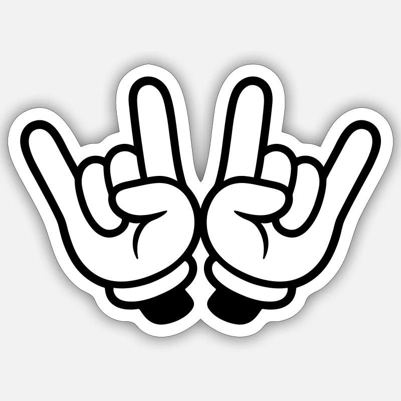 Sticker Größe S (10 x 10 cm) - 