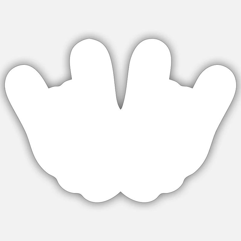 Sticker Größe S (10 x 10 cm) - 