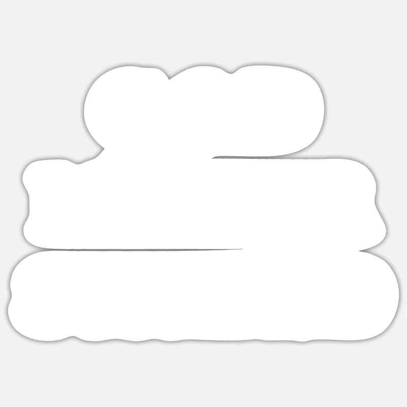 God Is Our Shield - Sticker size S (10 x 10 cm) - white matte