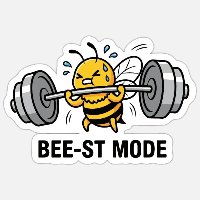 Buzz Lift - Sticker size S (10 x 10 cm) - white matte