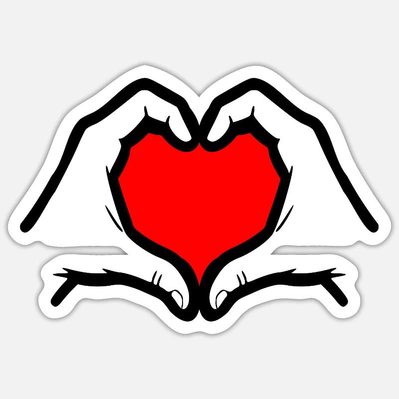 Sticker Größe S (10 x 10 cm) -