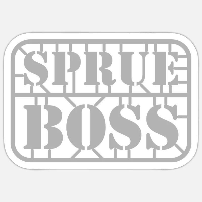 Scale Model Builder | Tanks Aircraft Ships Hobby Sticker size S (10 x 10 cm)