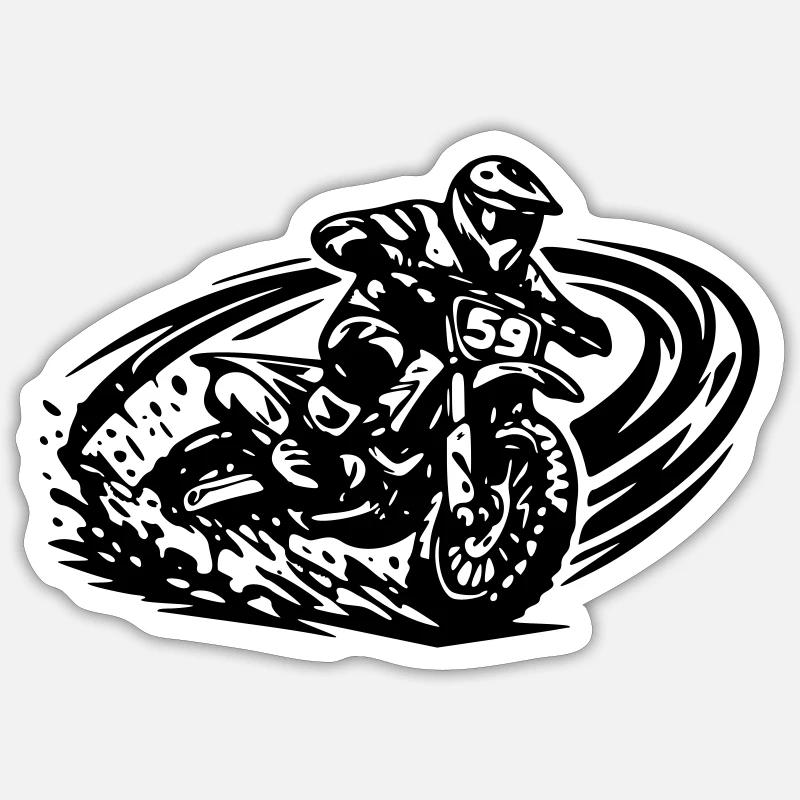 Sticker Größe S (10 x 10 cm) - 