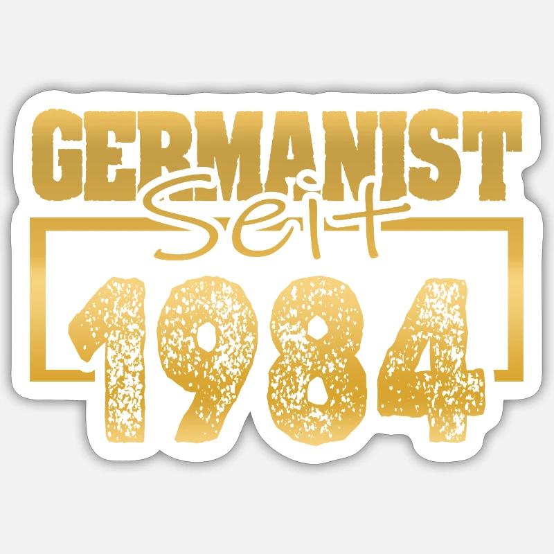 Uni 1984 Sticker Größe S (10 x 10 cm)