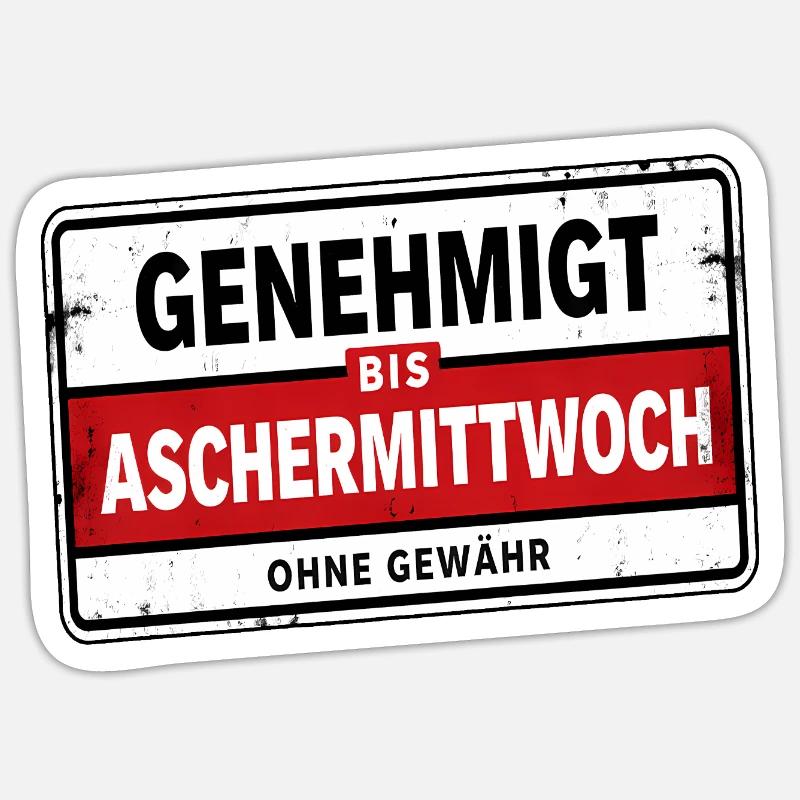 Sticker Größe S (10 x 10 cm) - 