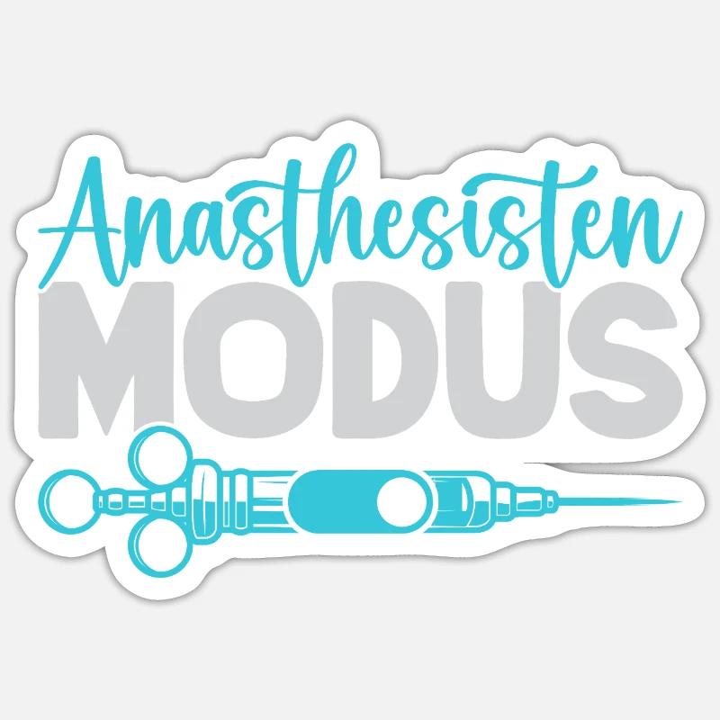 Mode d’anesthésiation Sticker taille S (10 x 10 cm)