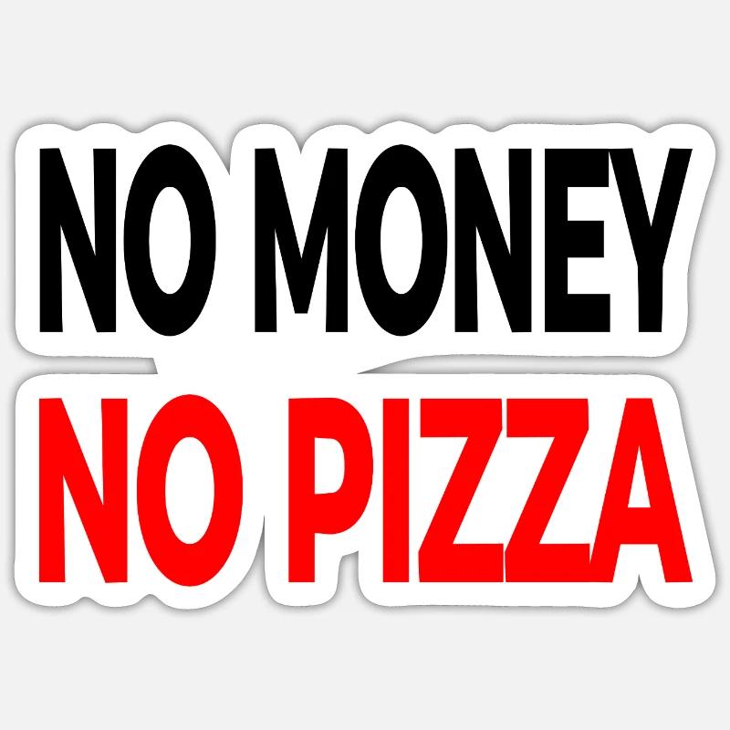 Pizza Sticker size S (10 x 10 cm)