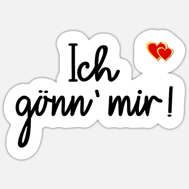 Planification de vie plaisir indulgence - Sticker taille S (10 x 10 cm) - blanc mat