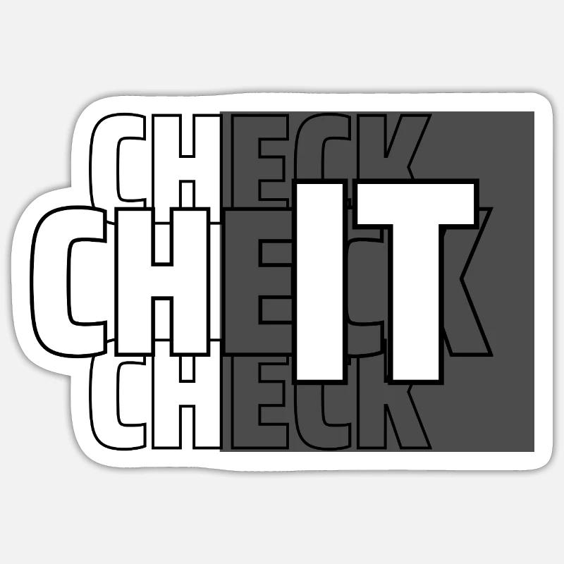 REGARDE Sticker taille S (10 x 10 cm)