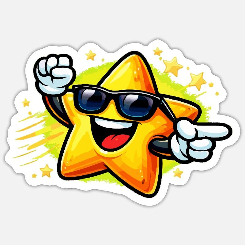 Sticker Größe S (10 x 10 cm) - 
