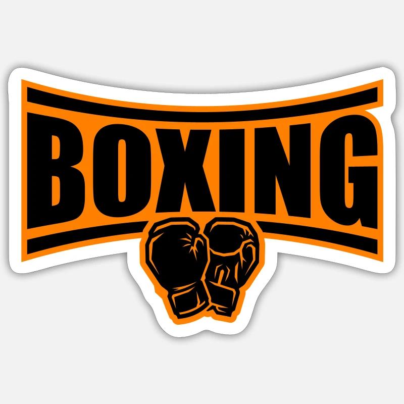Boxing Boxes Sticker size S (10 x 10 cm)