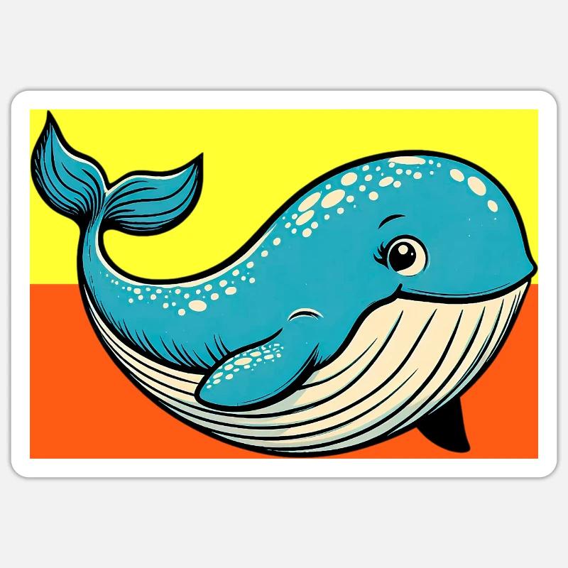 Wal Sticker Größe S (10 x 10 cm)