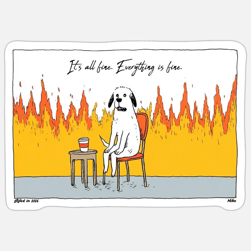 Sticker size S (10 x 10 cm) - 