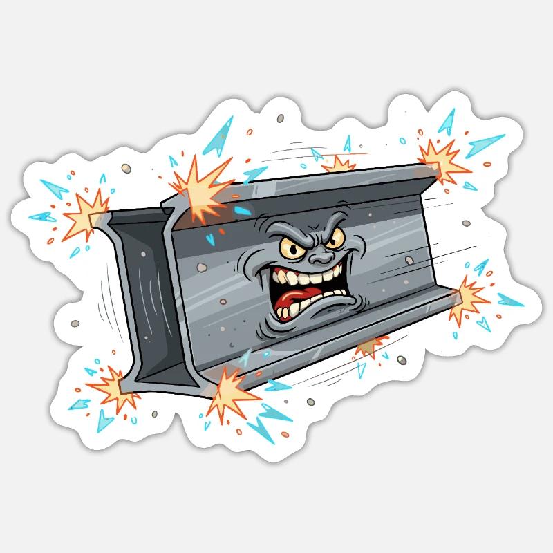 Sticker taille S (10 x 10 cm) - 