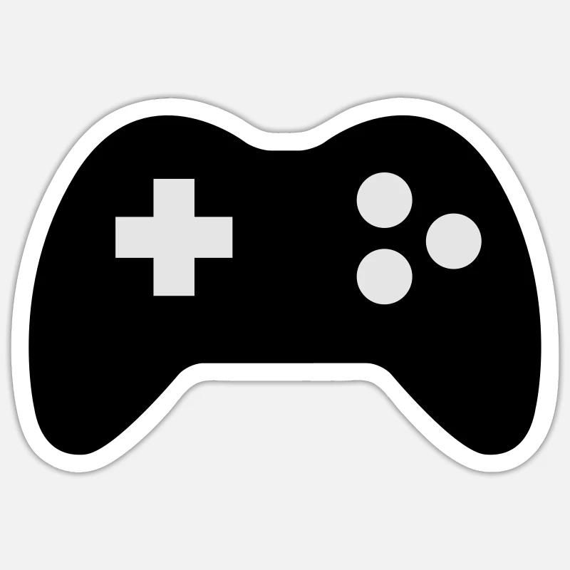 Gioco per console Video Sticker formato S (10 x 10 cm)