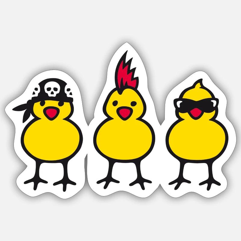 Sticker Größe S (10 x 10 cm) - 