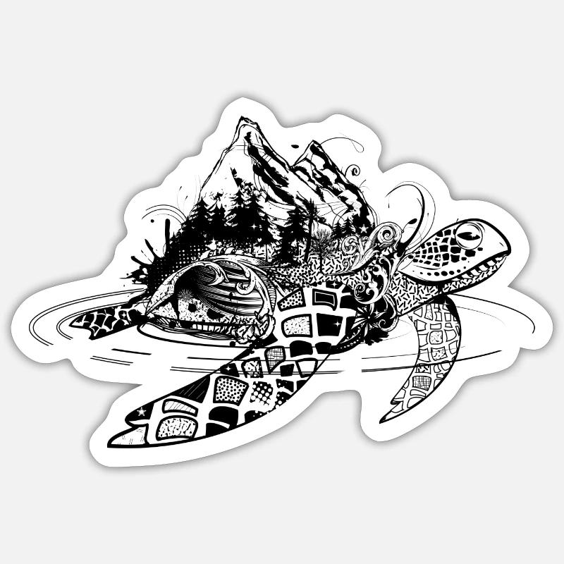 Sticker taille S (10 x 10 cm) - 