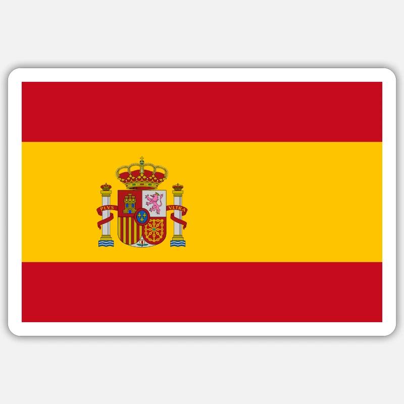 Spain Sticker size S (10 x 10 cm)