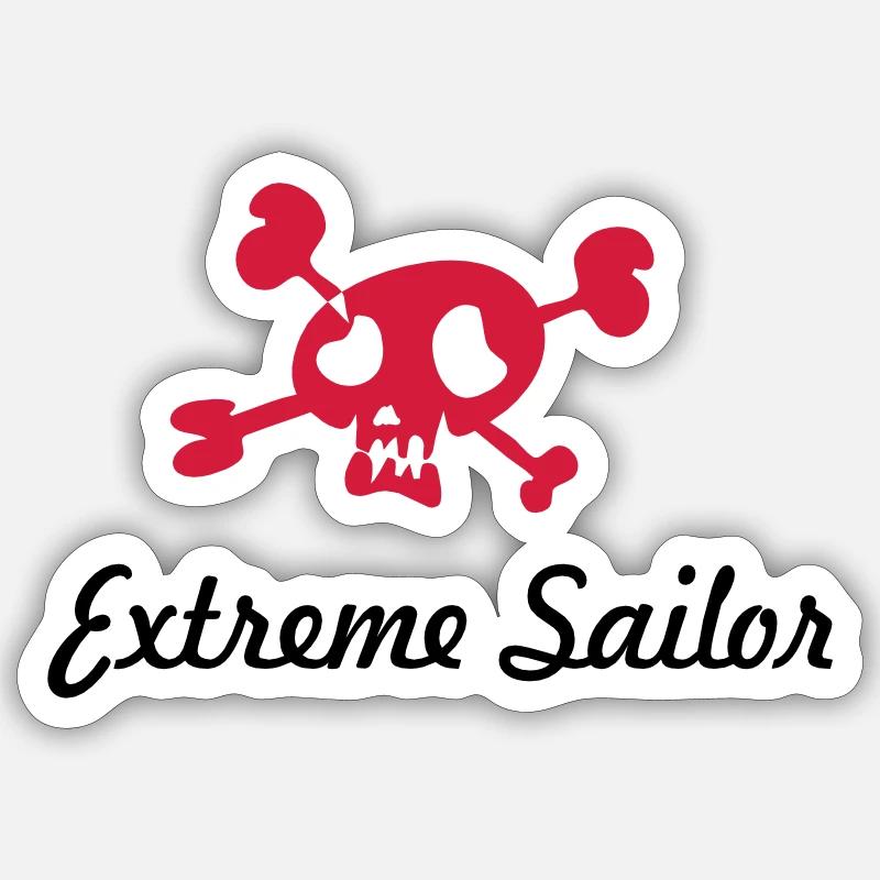 sailing Sticker size S (10 x 10 cm)