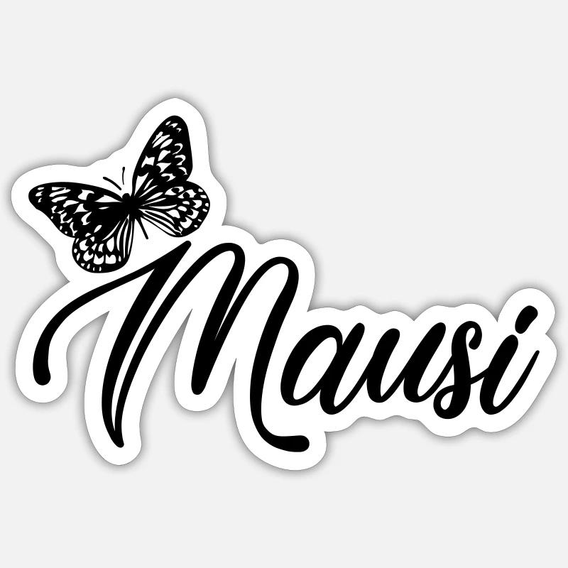 Mausi Sticker Größe S (10 x 10 cm)