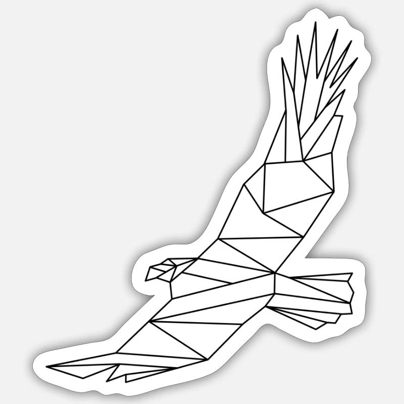 eagle Sticker size S (10 x 10 cm)