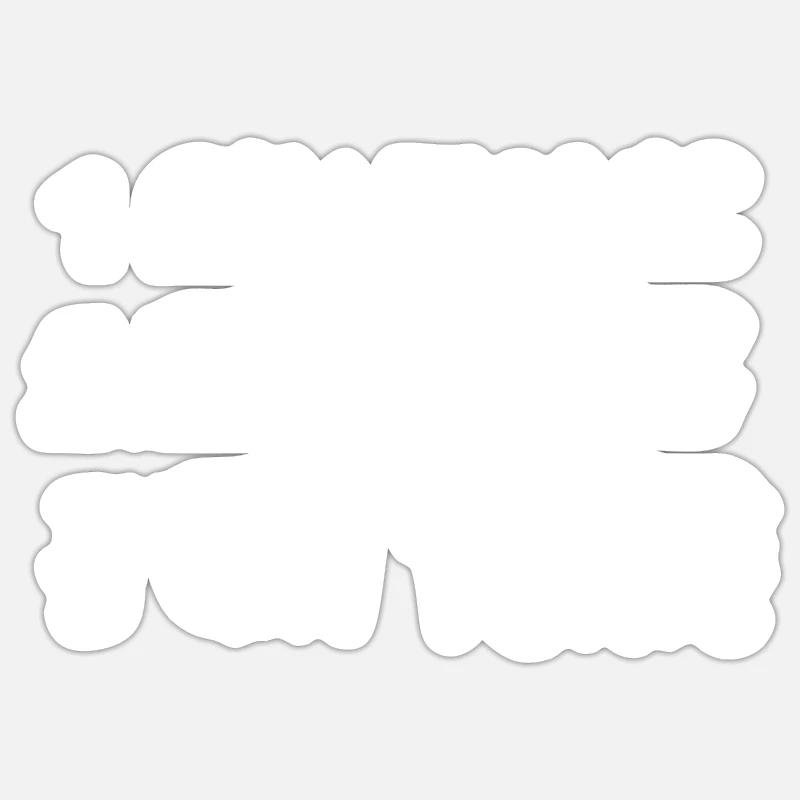 1 2 3 Gin and tonic writing drunk Sticker size S (10 x 10 cm)