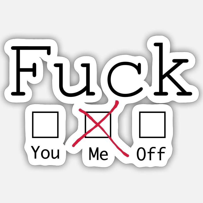 Sticker taille S (10 x 10 cm) -
