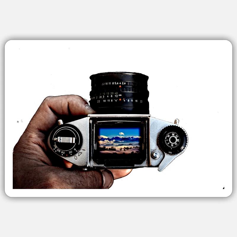 camera Sticker size S (10 x 10 cm)