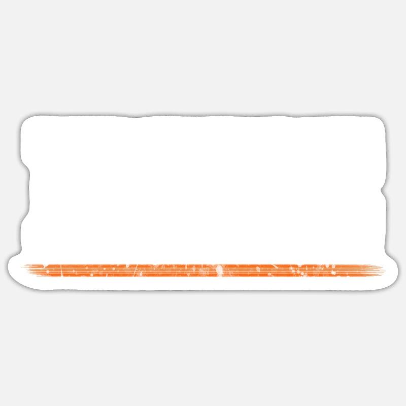 Wandern Evolution - Sticker Größe S (10 x 10 cm) - Mattweiß