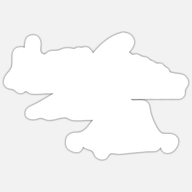 Camping Sticker size S (10 x 10 cm)