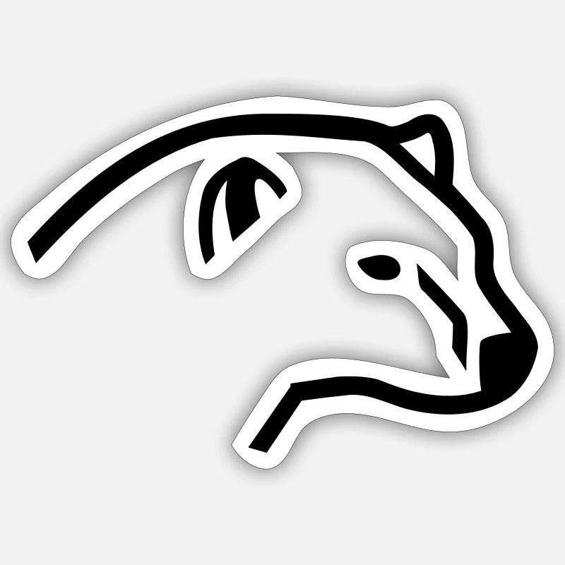 Sticker Größe S (10 x 10 cm) - 