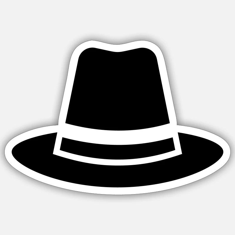 Hat Sticker size S (10 x 10 cm)
