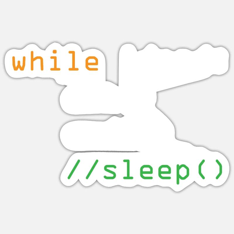 maenner chemise ordinateur python programmeurs manger Sticker taille S (10 x 10 cm)