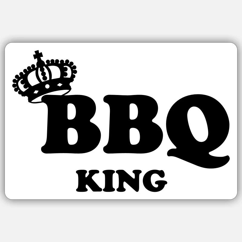 BBQ Sticker size S (10 x 10 cm)