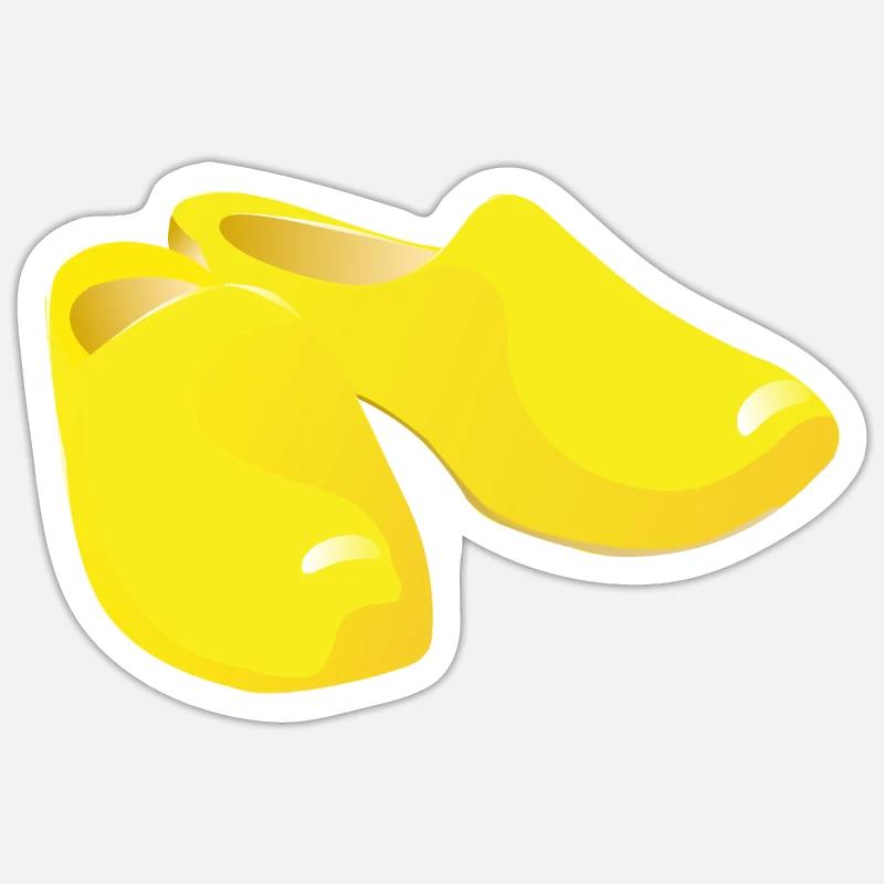 Clogs Sticker size S (10 x 10 cm)