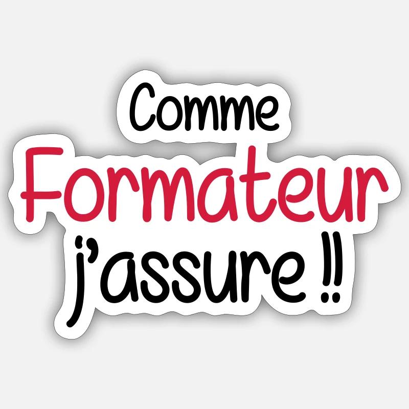 Formateur / Formatrice / Formation / Education Sticker taille S (10 x 10 cm)