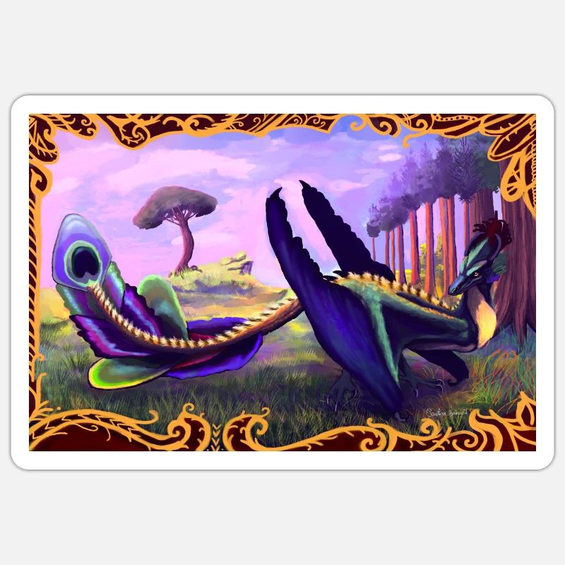 Sticker Größe S (10 x 10 cm) - 