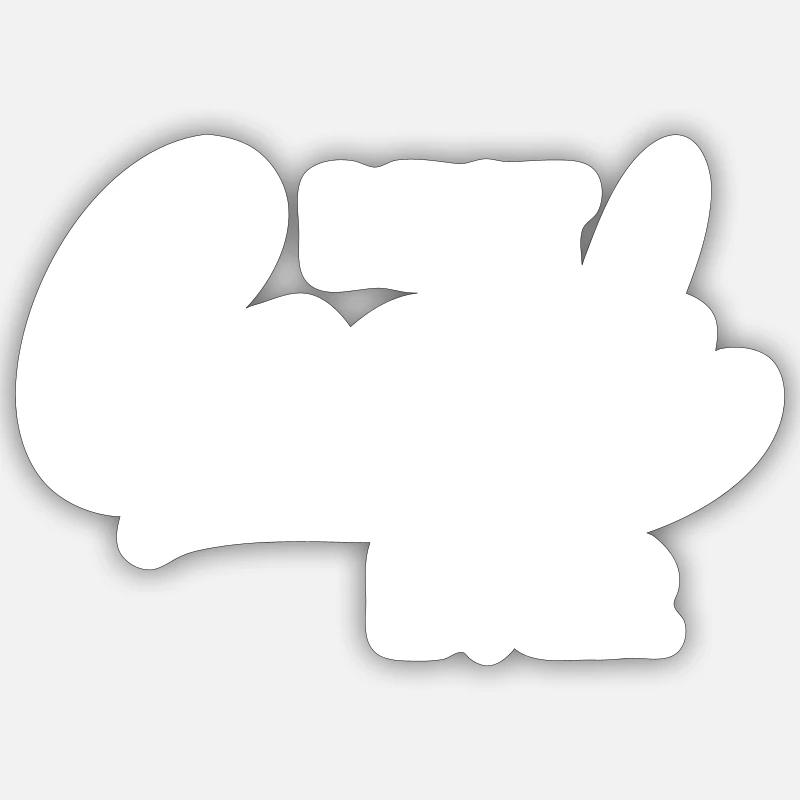 Sticker Größe S (10 x 10 cm) - 