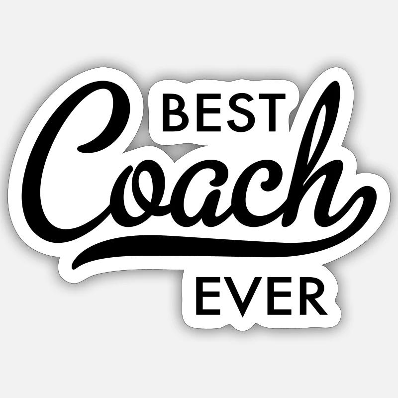 coach Sticker Größe S (10 x 10 cm)