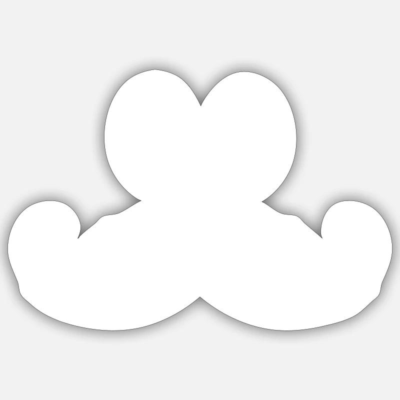 Sticker taille S (10 x 10 cm) - 