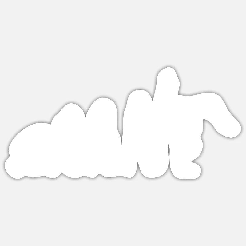 Sticker Größe S (10 x 10 cm) - 