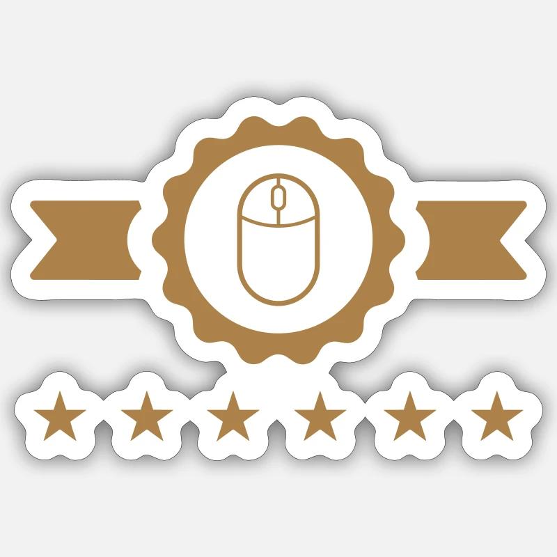 Computer Engineer Informatiker Informaticien Sticker size S (10 x 10 cm)