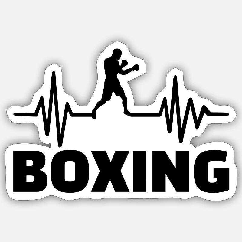 Boxen - Sticker Größe S (10 x 10 cm) - Mattweiß