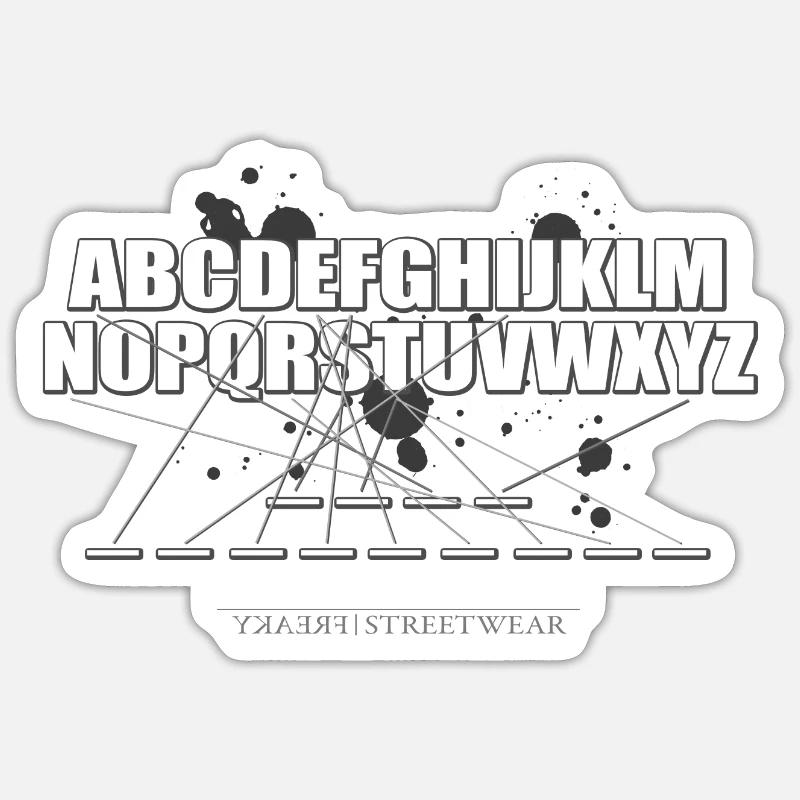 Sticker Größe S (10 x 10 cm) - 