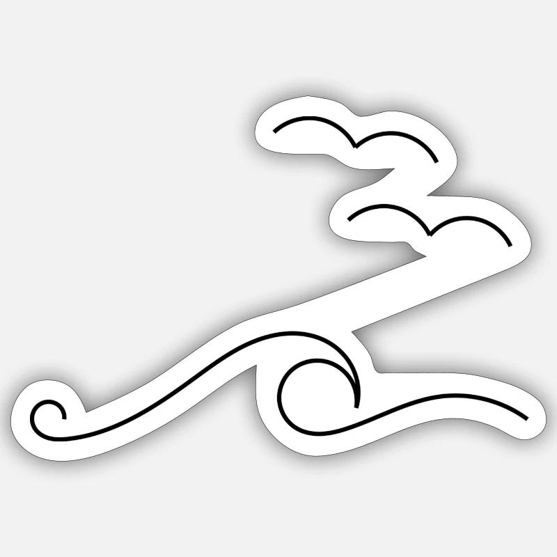 Sticker Größe S (10 x 10 cm) - 