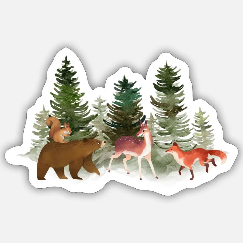 Sticker Größe S (10 x 10 cm) - 