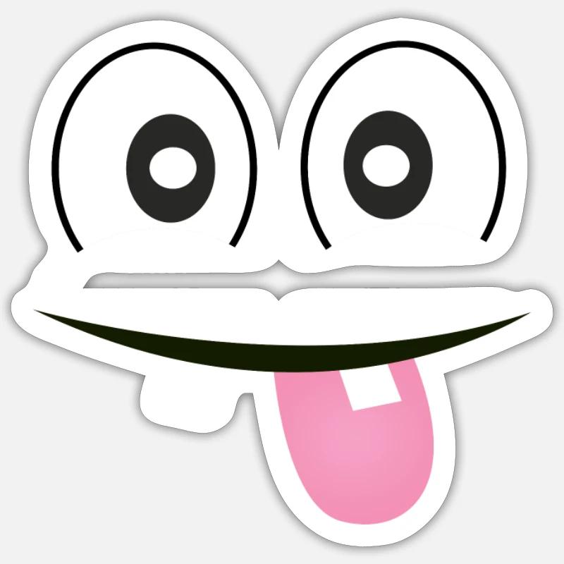 FUN - Sticker size S (10 x 10 cm) - white matte