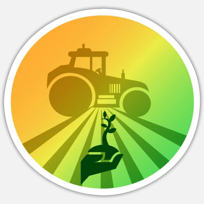 Farming Sticker size S (10 x 10 cm)