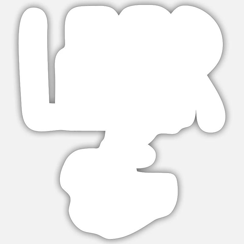 Sticker Größe S (10 x 10 cm) - 