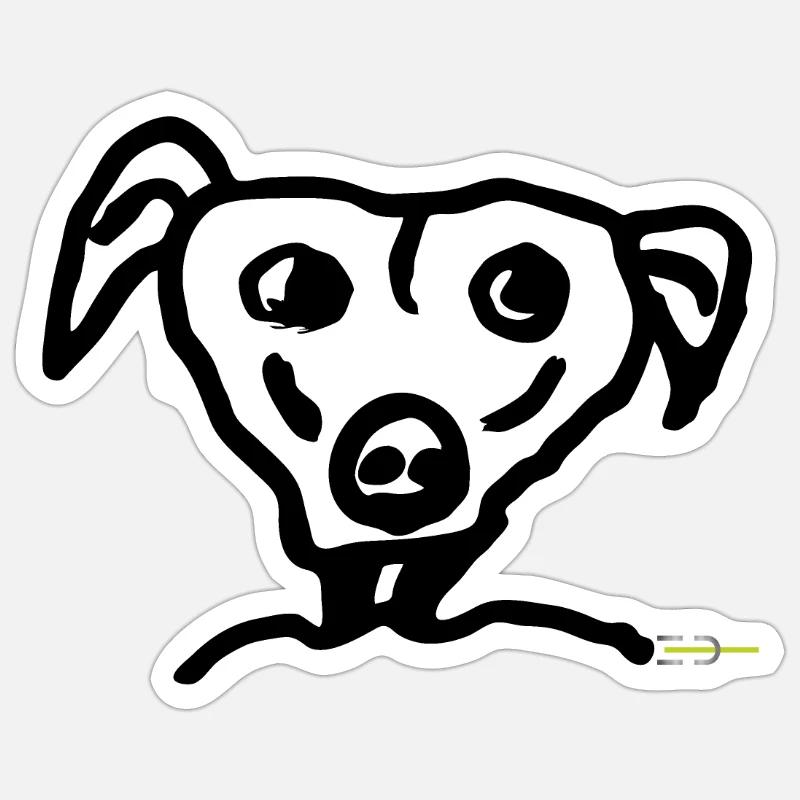 Sticker størrelse S (10 x 10 cm) - 